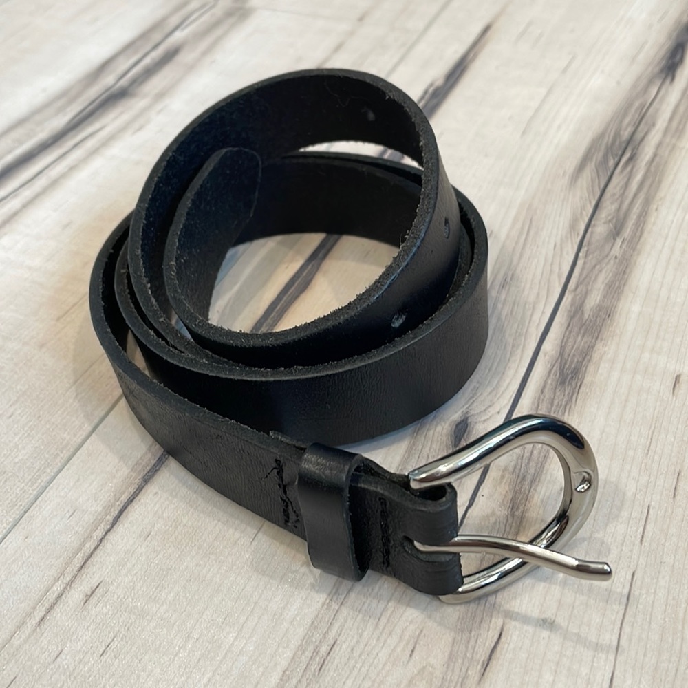 Gap leather belt size small nwot